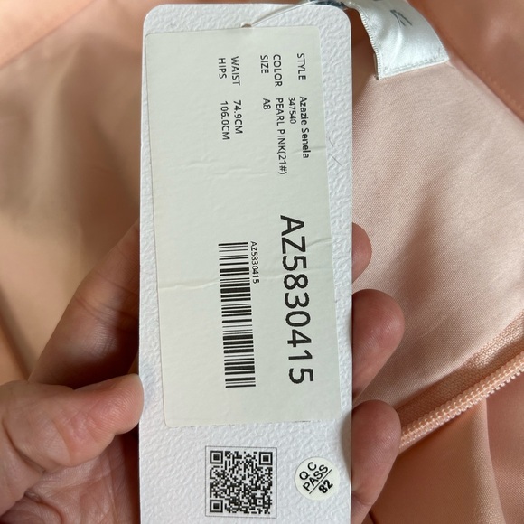 Azazie Full Length A-line Skirt formal bridal - Picture 8 of 10